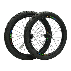 Колеса 20 перед+зад, обід 2-ний чорний, втулка М на віночках, диск різьба + камери і покришки (Viper)