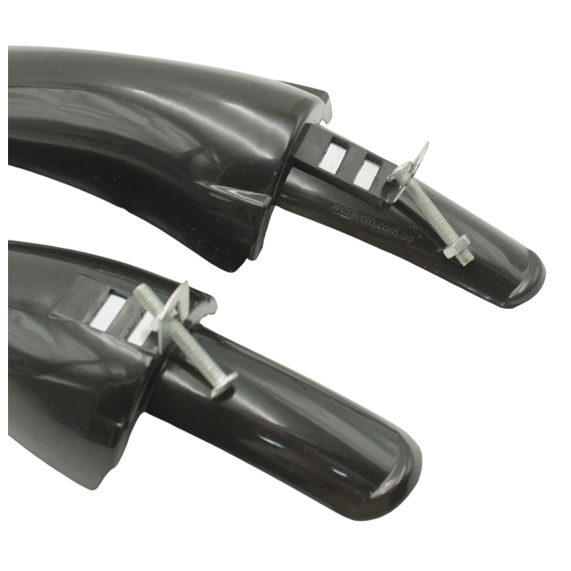 Крила 12-14 дитячі пластик чорні (034)-(36) фото westvelo.com