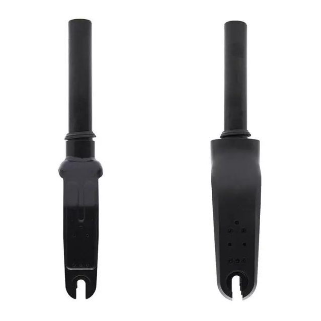 Вилка для електросамоката, з пластиковою накладкою, Ø28.6мм, шток L-140мм, чорна (Xiaomi M365/PRO/PRO2/1S/Lite) фото westvelo.com