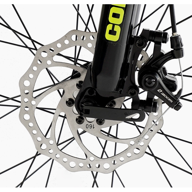 Велосипед 26 AL Corso «X-POWER» PW-79120 алюміній 13", (к-т SHIMANO) чорно-салатовий фото westvelo.com