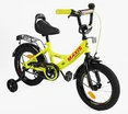 Дитячий велосипед 14 ST Corso «MAXIS» CL-14663 жовтийа фото westvelo.com