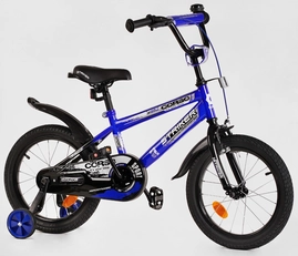 Дитячий велосипед 16 Corso «STRIKER» EX 16007 синій