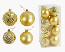 Новорічні прикраси 16 шт, кульки, у слюді (C 67524) фото westvelo.com