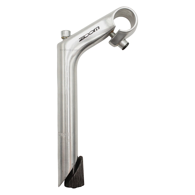 Винос руля мтв литий AL. Ø22.2мм. L-180мм. L-80мм. Ø25.4мм. ZOOM (C80-5) нікель фото westvelo.com