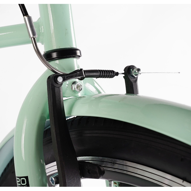 Міський велосипед 28 ST Corso «FORTUNA» FR-28403 сталь 20", м'ятно-бірюзовий (+к/к/б) фото westvelo.com