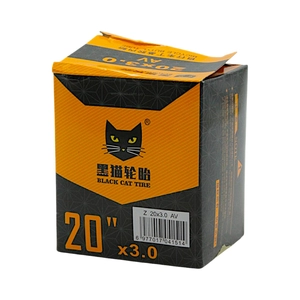 Камера 20-3.00 короткий ніпель AV 35mm BLACK CAT (FAT-BIKE)