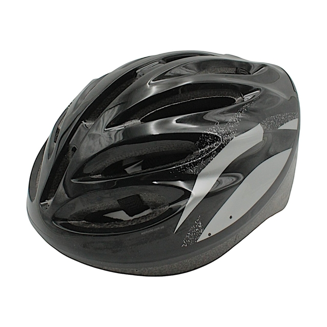 Вело шолом "TK Sport" 718 (54 см) чорно-сірий фото westvelo.com