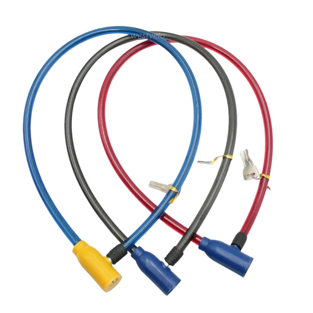 Замок MS-2 L-0.80m на ключ (різні кольори) фото westvelo.com