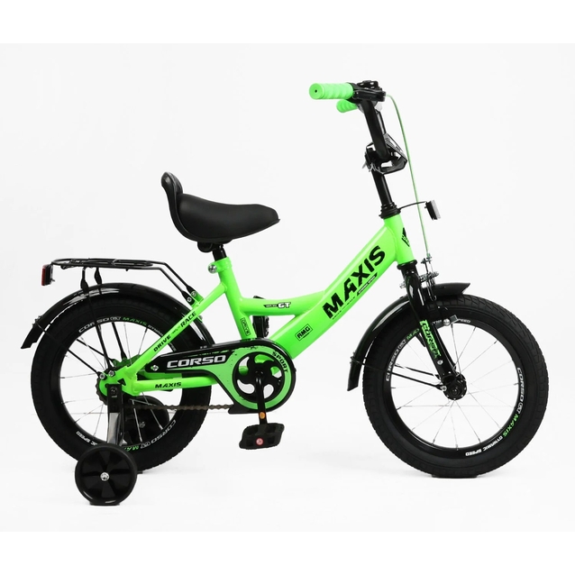 Дитячий велосипед 14 ST Corso «MAXIS» MX-19800 салатови фото westvelo.com