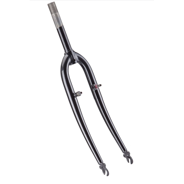 Вилка 26 сталева з кріпленням V-brake, чорна шток L-230mm р.з L-95mm фото westvelo.com