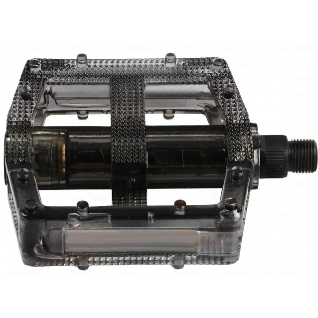 Педалі пластик №855, прозоро-темний фото westvelo.com