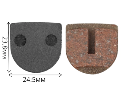 Колодки гальмівні дискові № 09 ARES