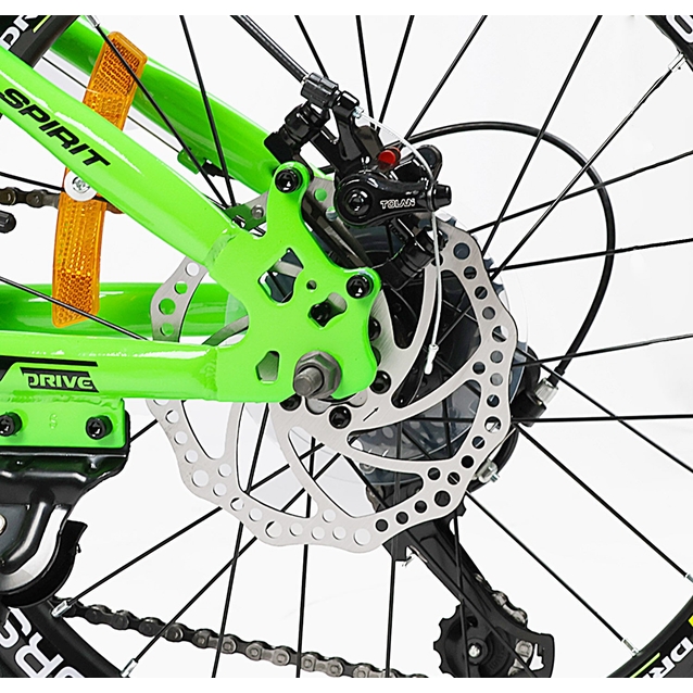 Велосипед 20 ST Corso «SPIRIT» ST-22155 сталь 11", (к-т SHIMANO) салатовий фото westvelo.com