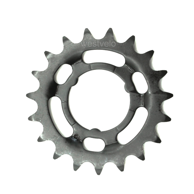Зірка задня 19 зубів чорна для черв'ячної втулки Falcon фото westvelo.com