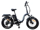 Електрофетбайк 20 AL Corso «COMBO» CM-80147 алюміній складний, двигун 750W, акумулятор 48V 20Ah літієвий, (к-т SHIMANO) графітовий + провід фото westvelo.com