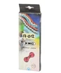 Ланцюг одношвидкісний BMX KMC (K710 cherry) (1/2Х1/8Х100L) + замок, червоний (Тайвань) фото westvelo.com