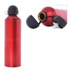 Фляга алюмінієва 750ml без кріплення червона фото westvelo.com