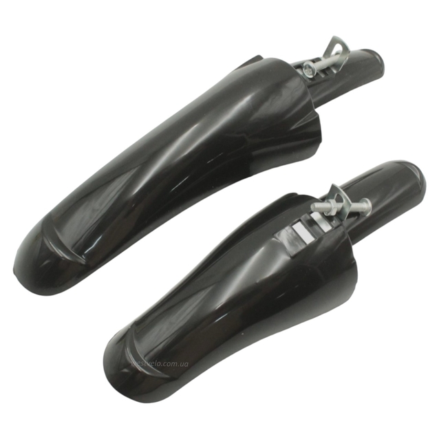 Крила 12-14 дитячі пластик чорні (034)-(36) фото westvelo.com