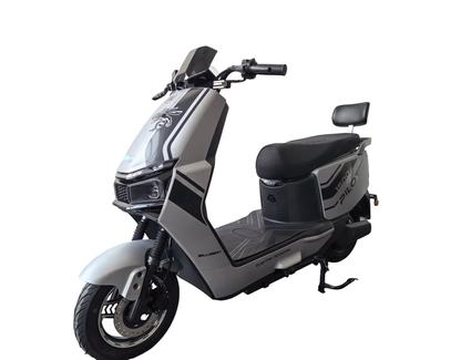 Електроскутер Corso «PILOT» PL-098087, двигун 1500W, акумулятор 72V 32Ah графеновий, сірий, колеса 10" + 1 ящик. акум