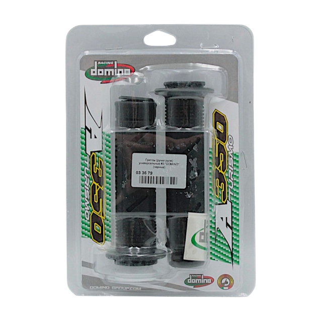 Мото гріпси DOMINO універсальні (тип3) чорні фото westvelo.com