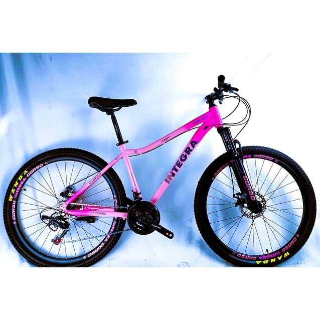 Велосипед 27.5 AL Corso «INTEGRA» NG-27033 алюміній 17", (к-т SHIMANO) рожевий фото westvelo.com