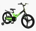 Дитячий велосипед 20 MG Corso «MONTI» MT-20662, магнієва рама, чорно-салатовий фото westvelo.com