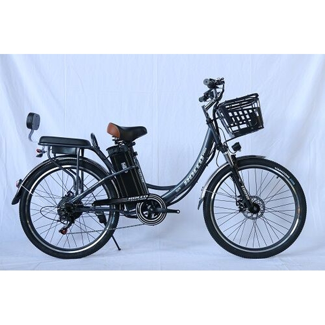 Електровелосипед 27.5 ST Corso «ROCCO» RC-59322 сталь, двигун 750W, акумулятор 48V 20Ah літієвий, графітовий фото westvelo.com