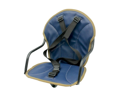 Крісло дитяче метал. на чоловічу раму, синє