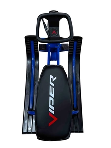 Санки з кермом (снігокат) Viper (Mustang) сталевий, синій