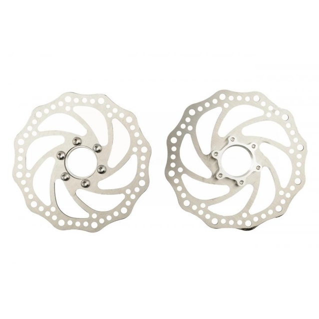 Гальмівний диск (ротор) Ø160мм різьбовий з фланцем (тип 1) фото westvelo.com