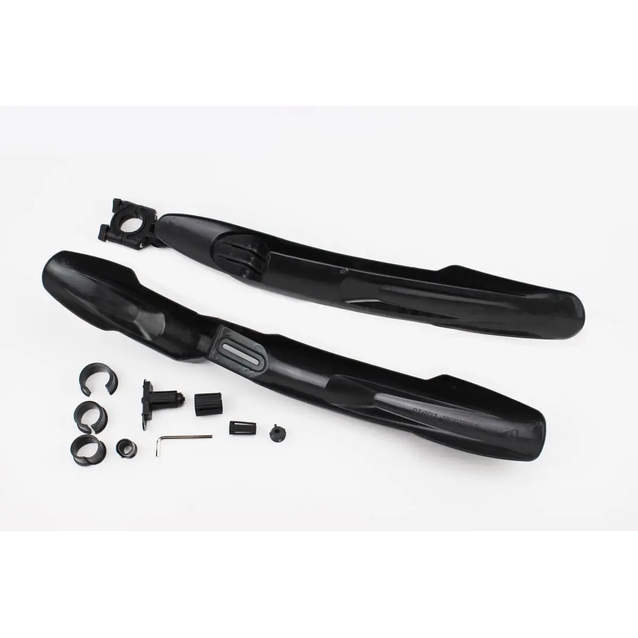 Крила пластик 26-29 Aonuosi-YS 910 (кріплення: зад на тр. сідла, пер. в вилку) фото westvelo.com