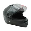 Мото шолом, закритий (XL) AXK (GM-10127) чорний матовий, вмонтовані окуляри фото westvelo.com