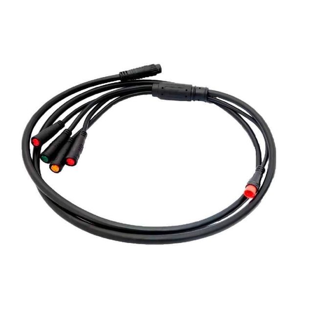 Мотор - колесо 26 зад, (електронабір), 500W. 36V. на касету. диск 6 болтів (повний збір) розібране фото westvelo.com