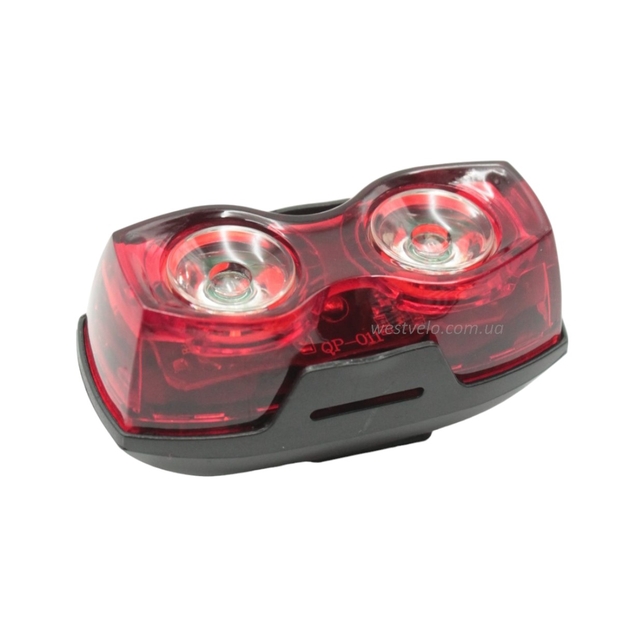 Мигалка на батарейках зад. QP-011 HUIBO фото westvelo.com
