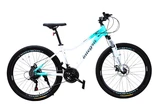 Велосипед 26 AL Corso «INTEGRA» NG-26220 алюміній 15", (к-т SHIMANO) біло-блакитний фото westvelo.com