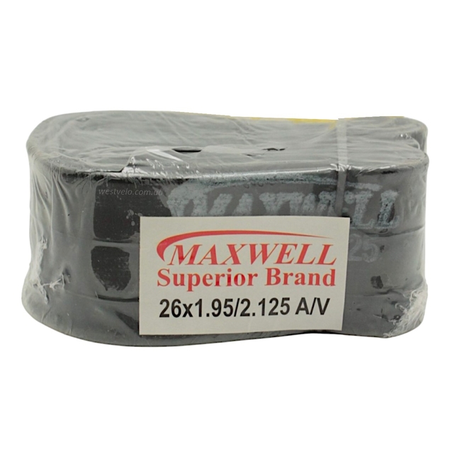 Камера 26 короткий ніпель AV 35mm MaxWell (1.95 - 2.125) фото westvelo.com