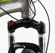 Велосипед 26 AL Corso «PULSAR» PL-26031 алюміній 13", (к-т SHIMANO) сіро-салатовий фото westvelo.com