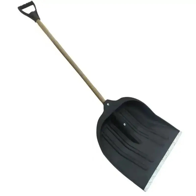 Лопата АВС велика 49×49.5 см чорна фото westvelo.com