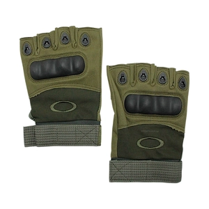 Рукавиці (тактичні) QAKLEY "XL" хакі (з відкритими пальцями)