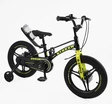 Дитячий велосипед 16 MG Corso «STREAM» SM-75410, магнієва рама, чорно-жовтий фото westvelo.com