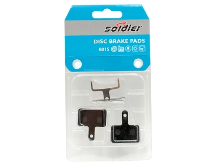 Колодки гальмівні дискові № 02 soldier «Аналог B01S» (Shimano/Tektro)