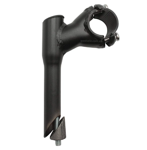 Винос руля мтв сталевий Ø22.2мм. L-150мм. L-60мм. Ø31.8мм. (HS059) чорний матовий