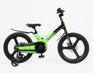 Дитячий велосипед 20 MG Corso «MONTI» MT-20662, магнієва рама, чорно-салатовий фото westvelo.com