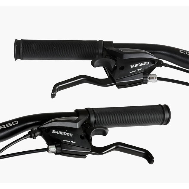 Велосипед 26 AL Corso «GTR-3000» GTR-80033 алюміній 13", (к-т SHIMANO) чорно-рожевий фото westvelo.com