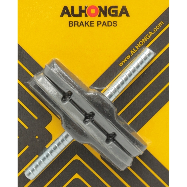 Колодки гальмівні кантиліверні штир ALHONGA сірі фото westvelo.com