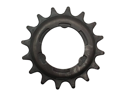 Зірка задня 16 зубів чорна для черв'ячної втулки Falcon