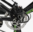 Велосипед 24 AL Corso «EVOLUTION» EV-24203 алюміній 11", (к-т SHIMANO) чорно-салатовий фото westvelo.com