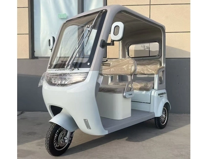 Трицикл з дашком Corso «MINIBUS» NB-707559, двигун 1500W, акумулятор 72V 36Ah графеновий, блакитний + 1 ящик. акум, колеса 10"