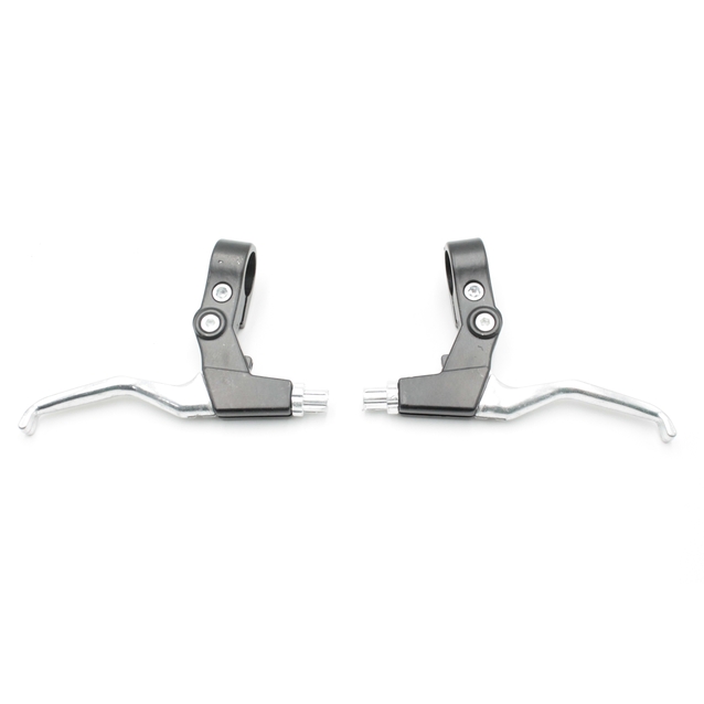 Комплект гальм V-brake алюміній сірий (перед+зад, ручки, троси) фото westvelo.com