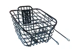 Кошик металевий з кришкою, "28" чорний СК-45А фото westvelo.com